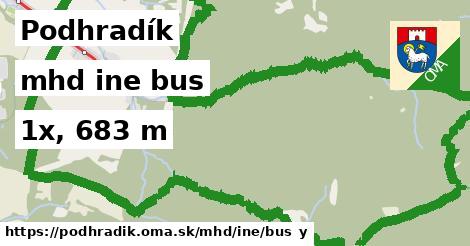 Podhradík Doprava iná bus