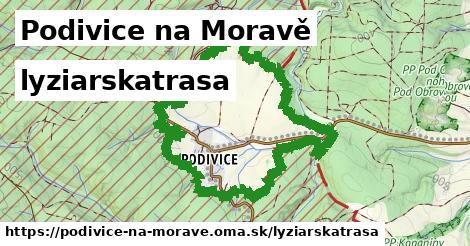 Podivice na Moravě Lyžiarske trasy  