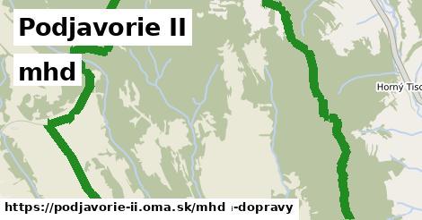 Podjavorie II Doprava  
