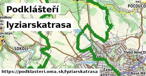 Podklášteří Lyžiarske trasy  