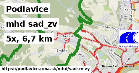 Podlavice Doprava sad-zv 