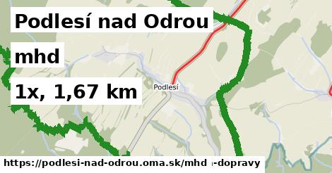 Podlesí nad Odrou Doprava  