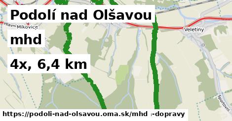 Podolí nad Olšavou Doprava  