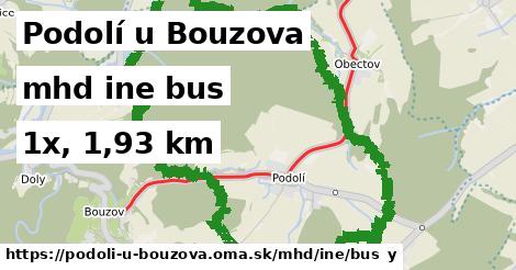Podolí u Bouzova Doprava iná bus