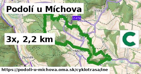 Podolí u Míchova Cyklotrasy iná 