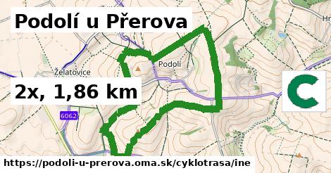 Podolí u Přerova Cyklotrasy iná 