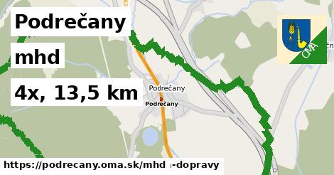 Podrečany Doprava  