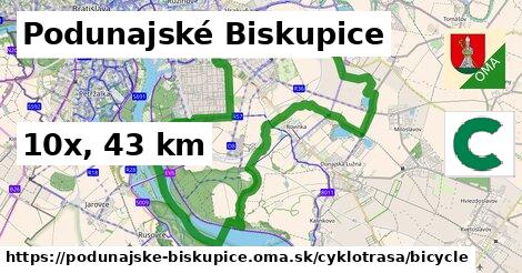 Podunajské Biskupice Cyklotrasy bicycle 