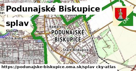 Podunajské Biskupice Splav  