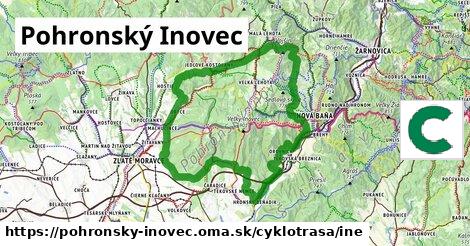 Pohronský Inovec Cyklotrasy iná 