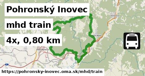 Pohronský Inovec Doprava train 