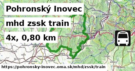 Pohronský Inovec Doprava zssk train