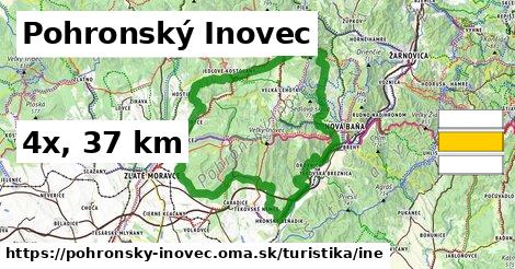 Pohronský Inovec Turistické trasy iná 