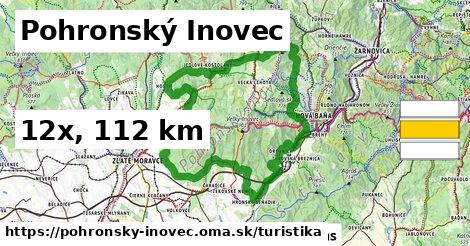 Pohronský Inovec Turistické trasy  