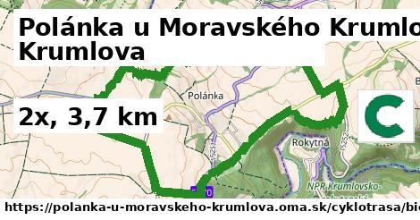 Polánka u Moravského Krumlova Cyklotrasy bicycle 