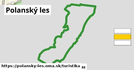 Polanský les Turistické trasy  