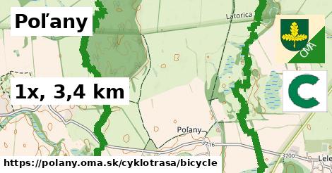 Poľany Cyklotrasy bicycle 