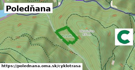 Poledňana Cyklotrasy  
