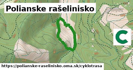 Polianske rašelinisko Cyklotrasy  