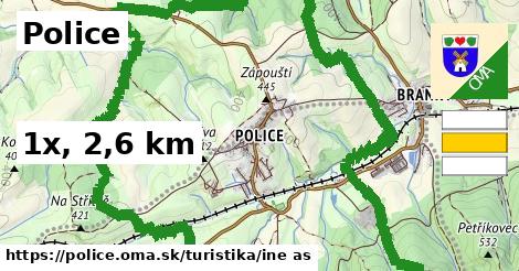 Police Turistické trasy iná 