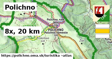 Polichno Turistické trasy  