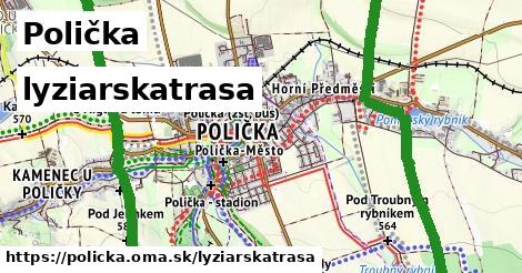 Polička Lyžiarske trasy  
