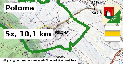 Poloma Turistické trasy  