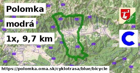 Polomka Cyklotrasy modrá bicycle