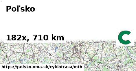 Poľsko Cyklotrasy mtb 
