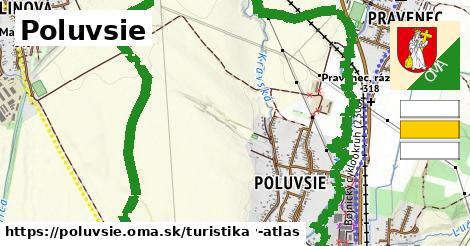 Poluvsie Turistické trasy  