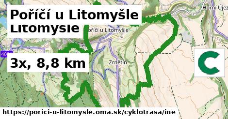 Poříčí u Litomyšle Cyklotrasy iná 