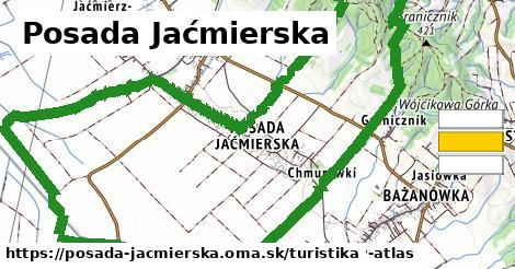 Posada Jaćmierska Turistické trasy  