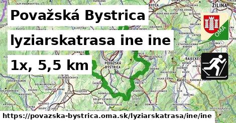 Považská Bystrica Lyžiarske trasy iná iná