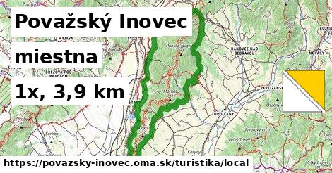 Považský Inovec Turistické trasy miestna 