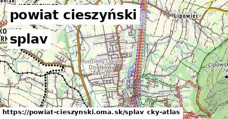 powiat cieszyński Splav  