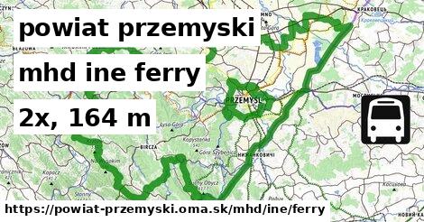 powiat przemyski Doprava iná ferry