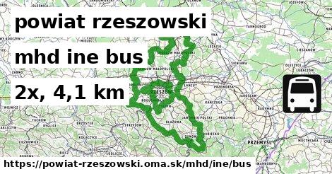 powiat rzeszowski Doprava iná bus