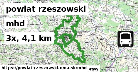 powiat rzeszowski Doprava  
