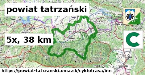 powiat tatrzański Cyklotrasy iná 