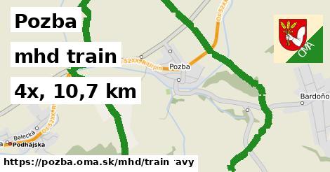 Pozba Doprava train 