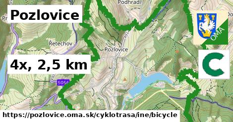 Pozlovice Cyklotrasy iná bicycle