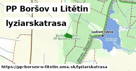 PP Boršov u Litětin Lyžiarske trasy  