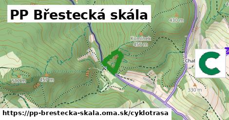 PP Břestecká skála Cyklotrasy  