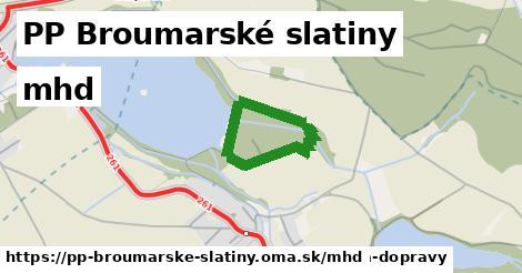 PP Broumarské slatiny Doprava  