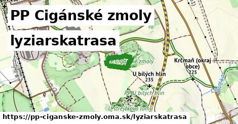 PP Cigánské zmoly Lyžiarske trasy  