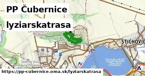 PP Čubernice Lyžiarske trasy  