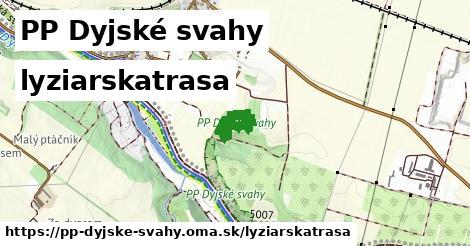 PP Dyjské svahy Lyžiarske trasy  