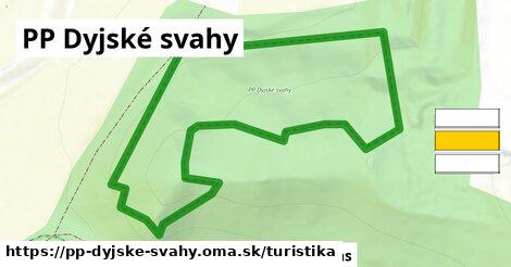 PP Dyjské svahy Turistické trasy  