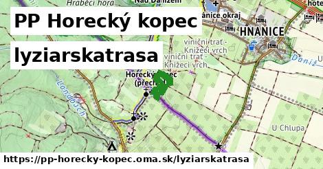PP Horecký kopec Lyžiarske trasy  