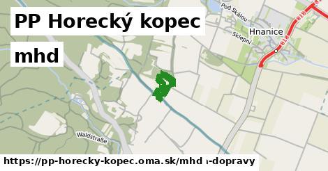 PP Horecký kopec Doprava  